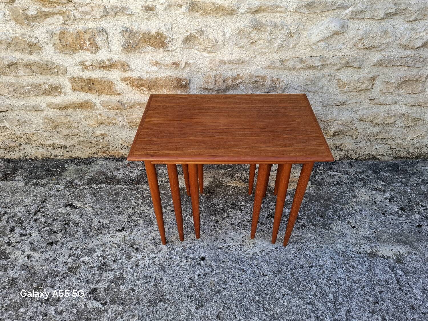 Scandinavian nesting tables