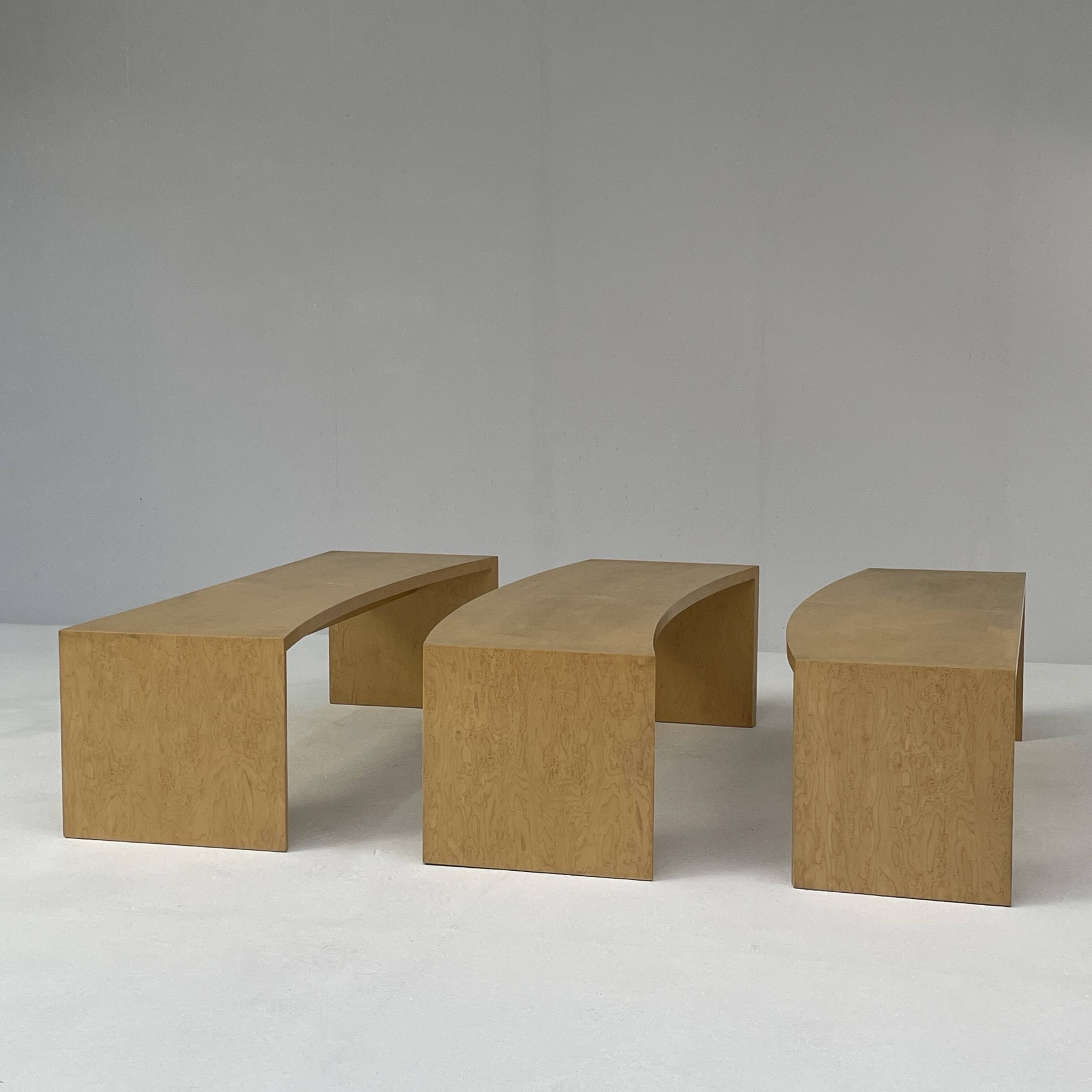 Modular Italian coffee table by Frateli Moscatteli Como