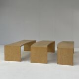 Modular Italian coffee table by Frateli Moscatteli Como