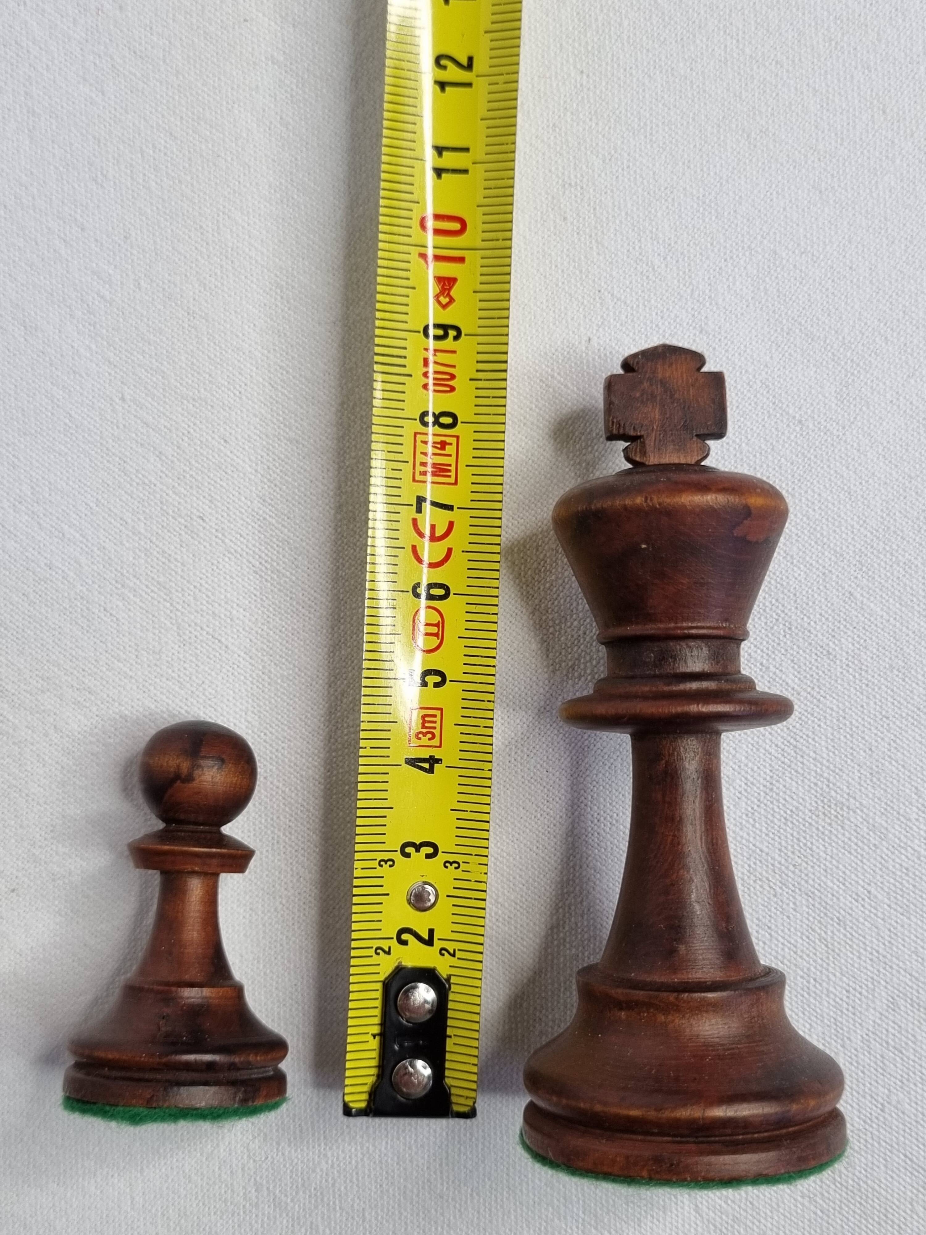 ANCIEN JEU D'ECHECS Portatif Dans Sa Boite - Complet EUR 10,00 - PicClick FR
