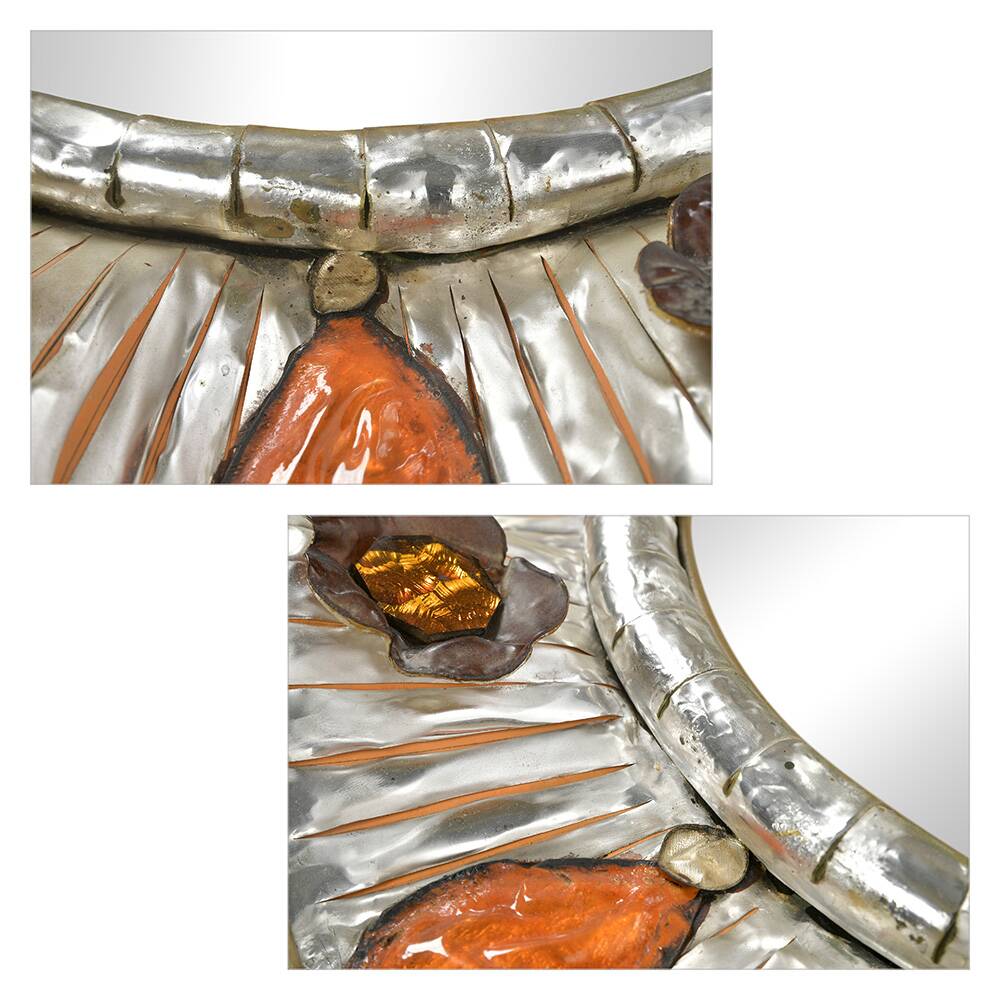 Wall mirror by Fiterman from the 1970s