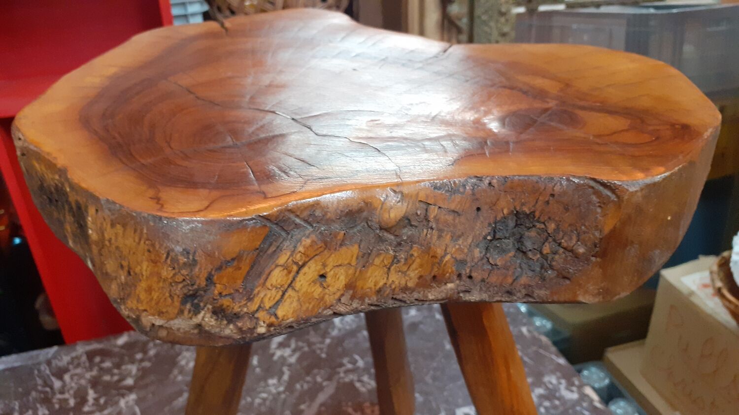 Brutalist stool