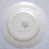 7 flat plates Digoin Sarreguemines