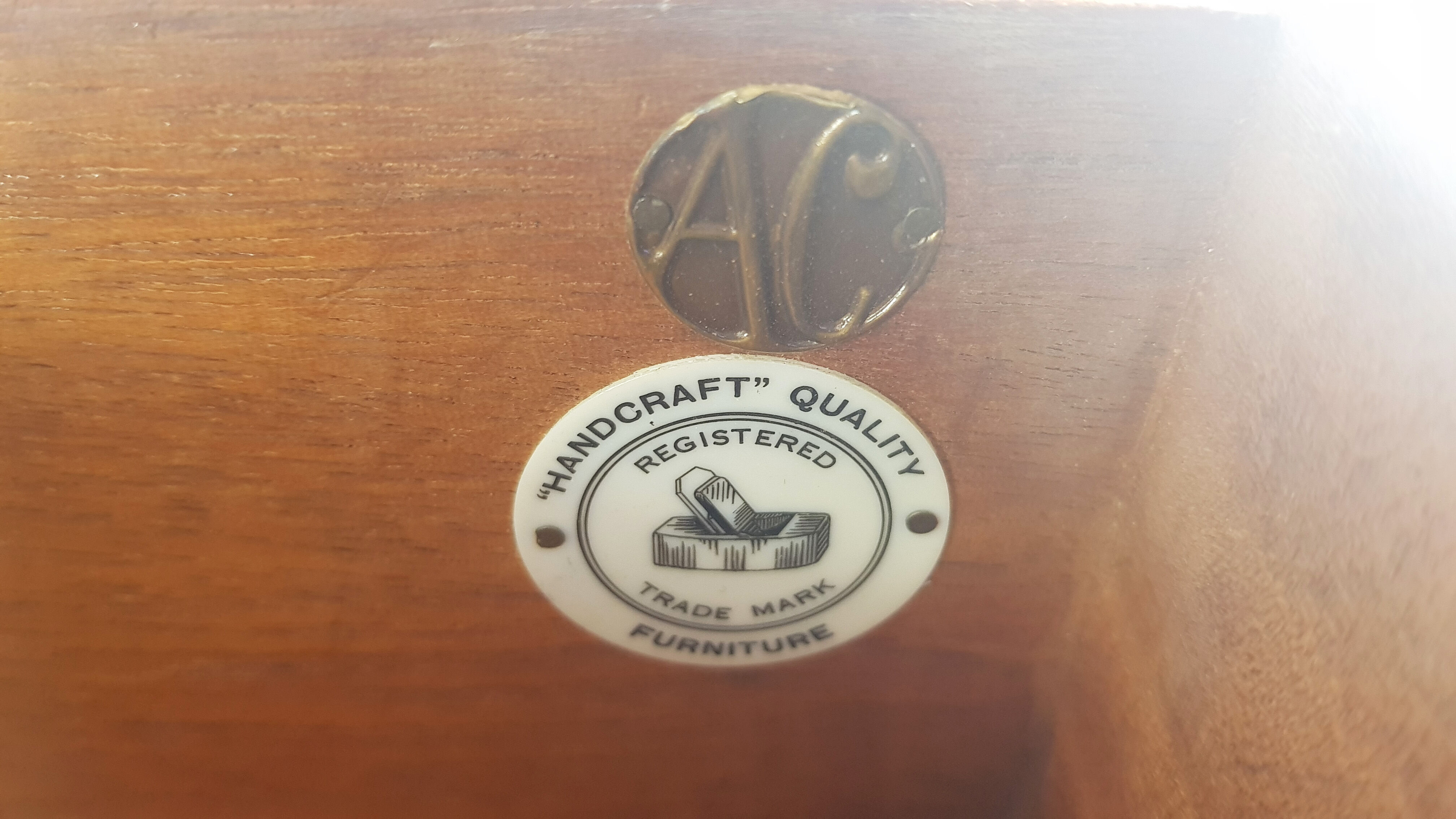 Vintage dressing table by alfred cox for ac furniture, 1950s