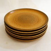 Set de 6 petites assiettes en grès