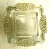 Empty crystal pocket of the 20th century Lalique house