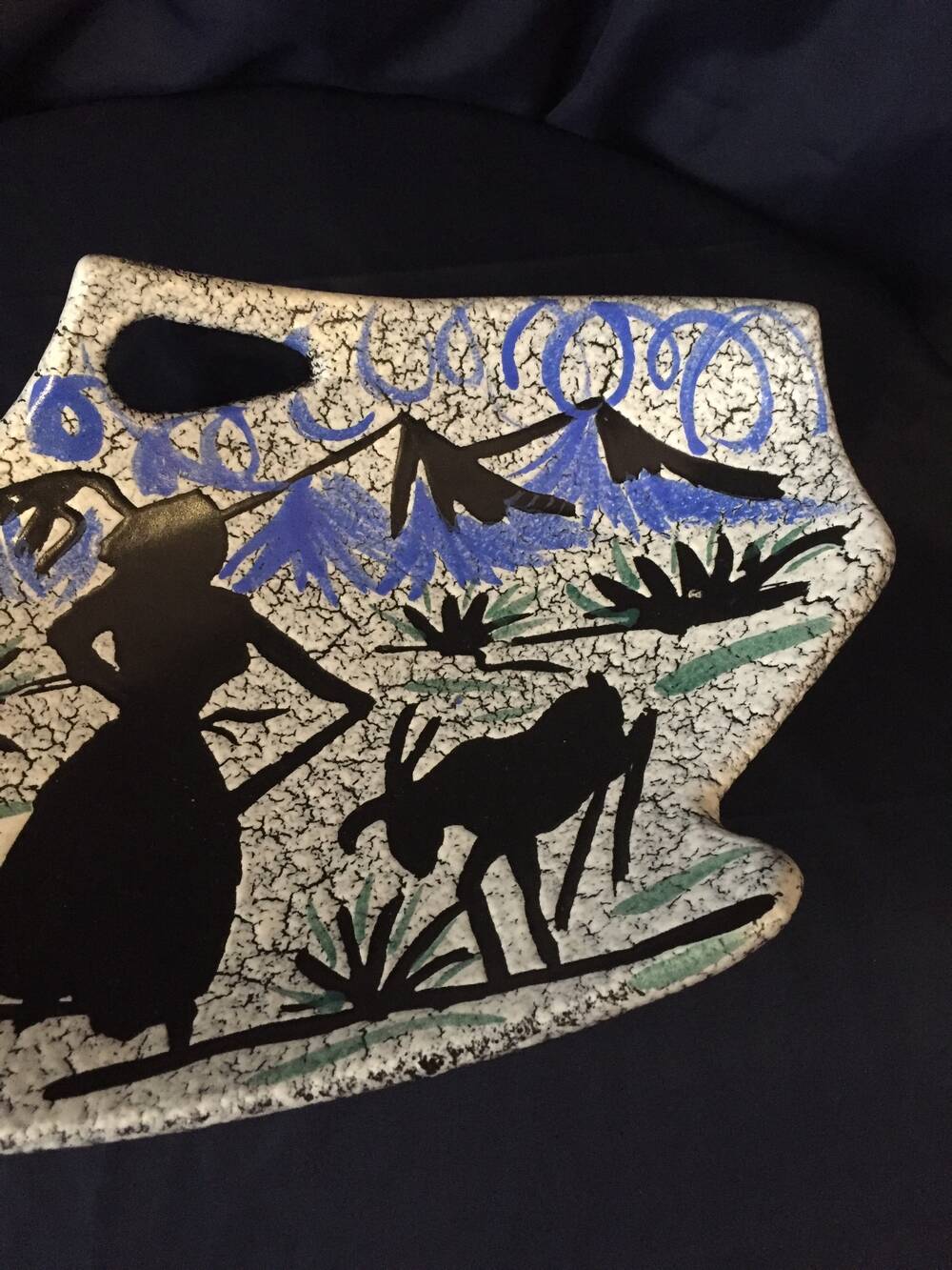 Fruit cup original vintage kitchen decor table art