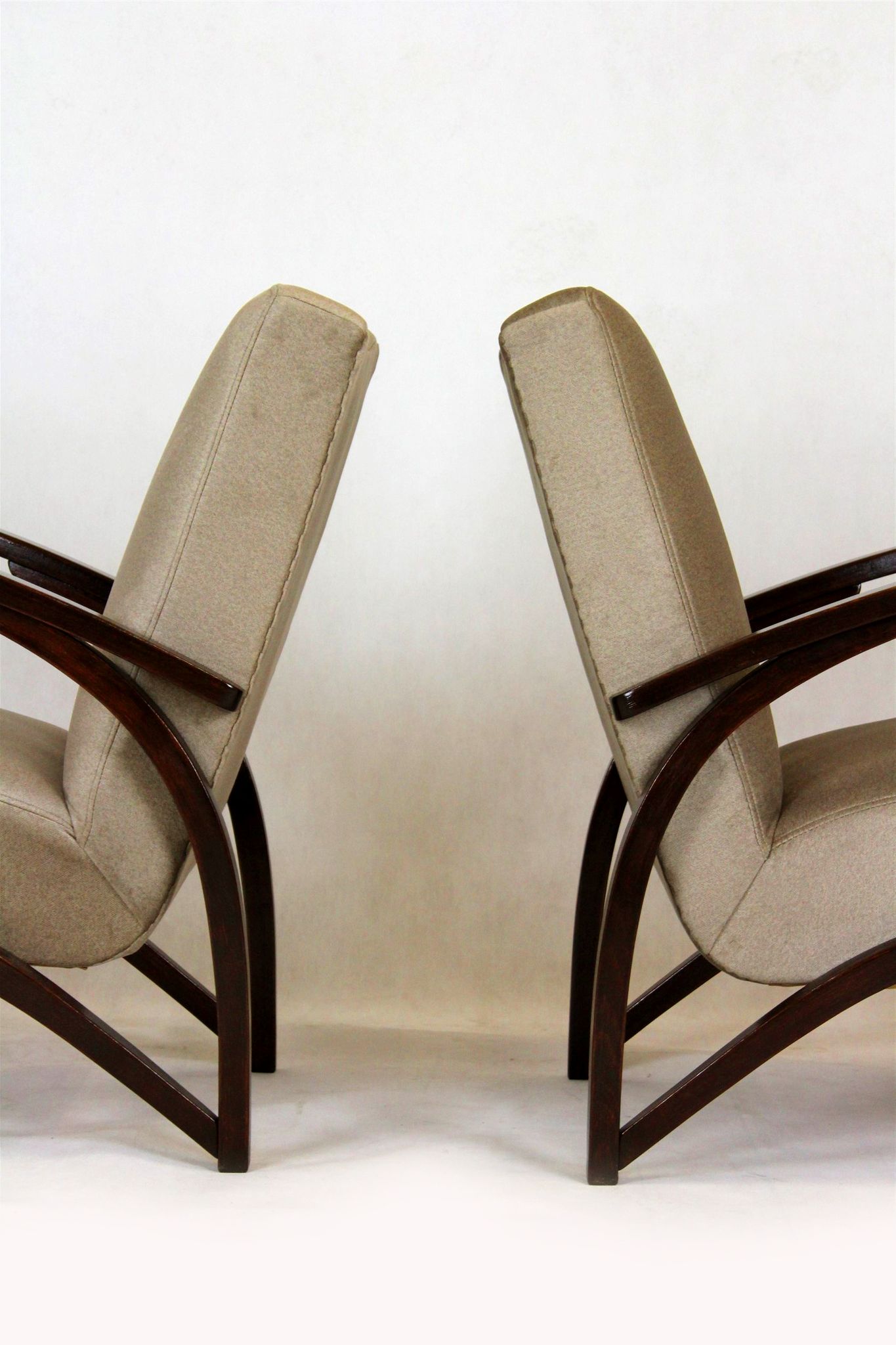 Fauteuils de Jindřich Halabala, années 1940