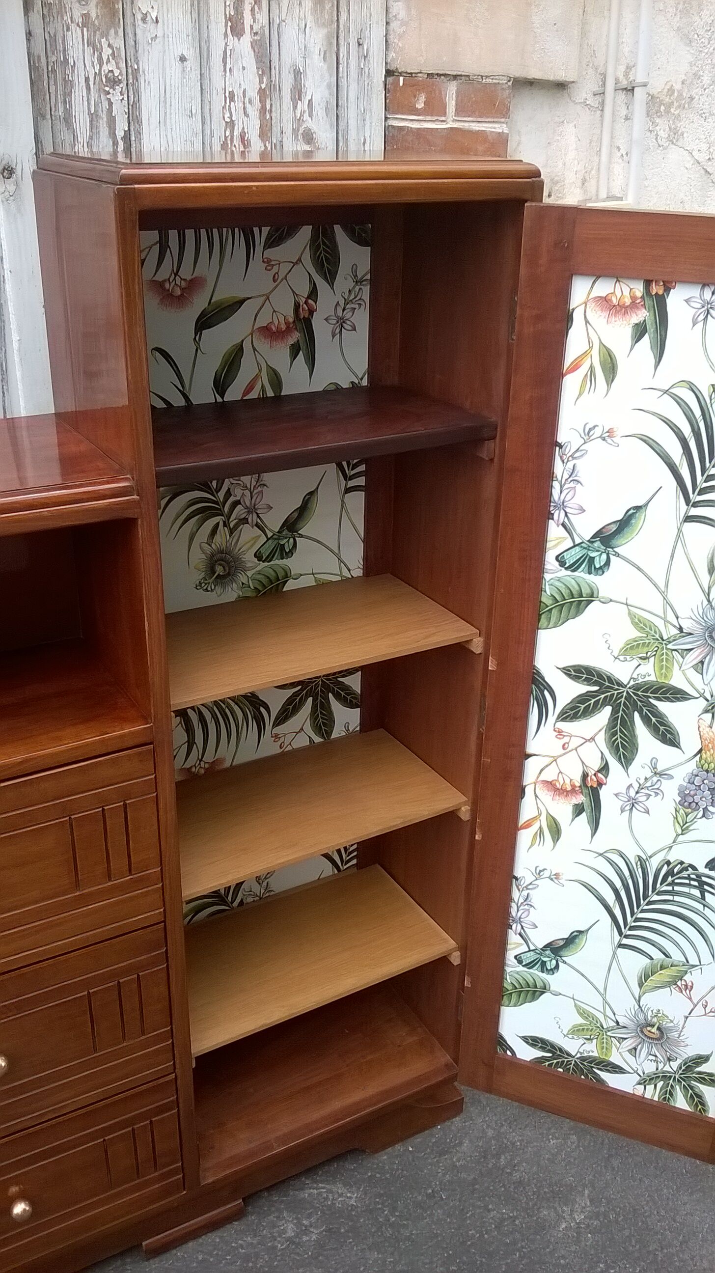 Armoire commode asymétrique art déco