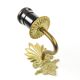 Wall lamp, rococo, brass, Sweden, 1960s