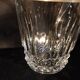 Crystal ice bucket and stainless steel spoon