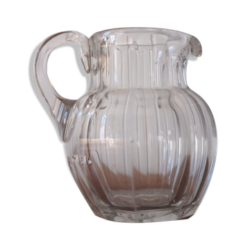 Old glass carafe
