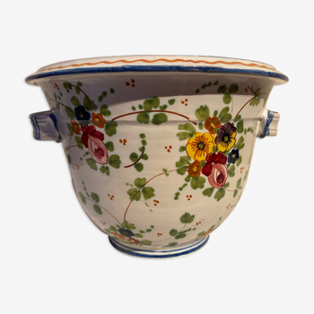 Vintage floral pot cover
