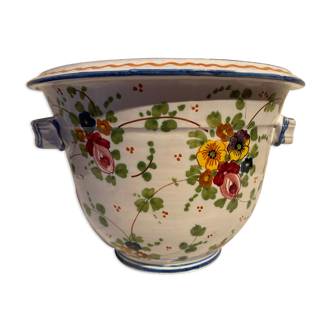Vintage floral pot cover