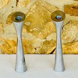 Scandinavian pair of candlesticks by Broste, Copenhagen circa 1970/1980.