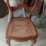 Chaise cannée ancienne