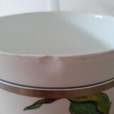 Set of three porcelain pots and pans from Paris- Aluminite Frugier