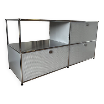 Commode USM Haller en Argent Mat (dernières générations)