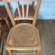 Ensemble de 10 chaises bistrot années 1950-60 vintage Luterma