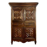 18th century cabinet or cabinet in solid walnut circa 1760