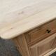 Louis Philippe sideboard with two doors and one drawer, renovated in solid cherry wood