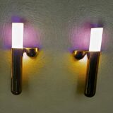 Pair of designer wall lights