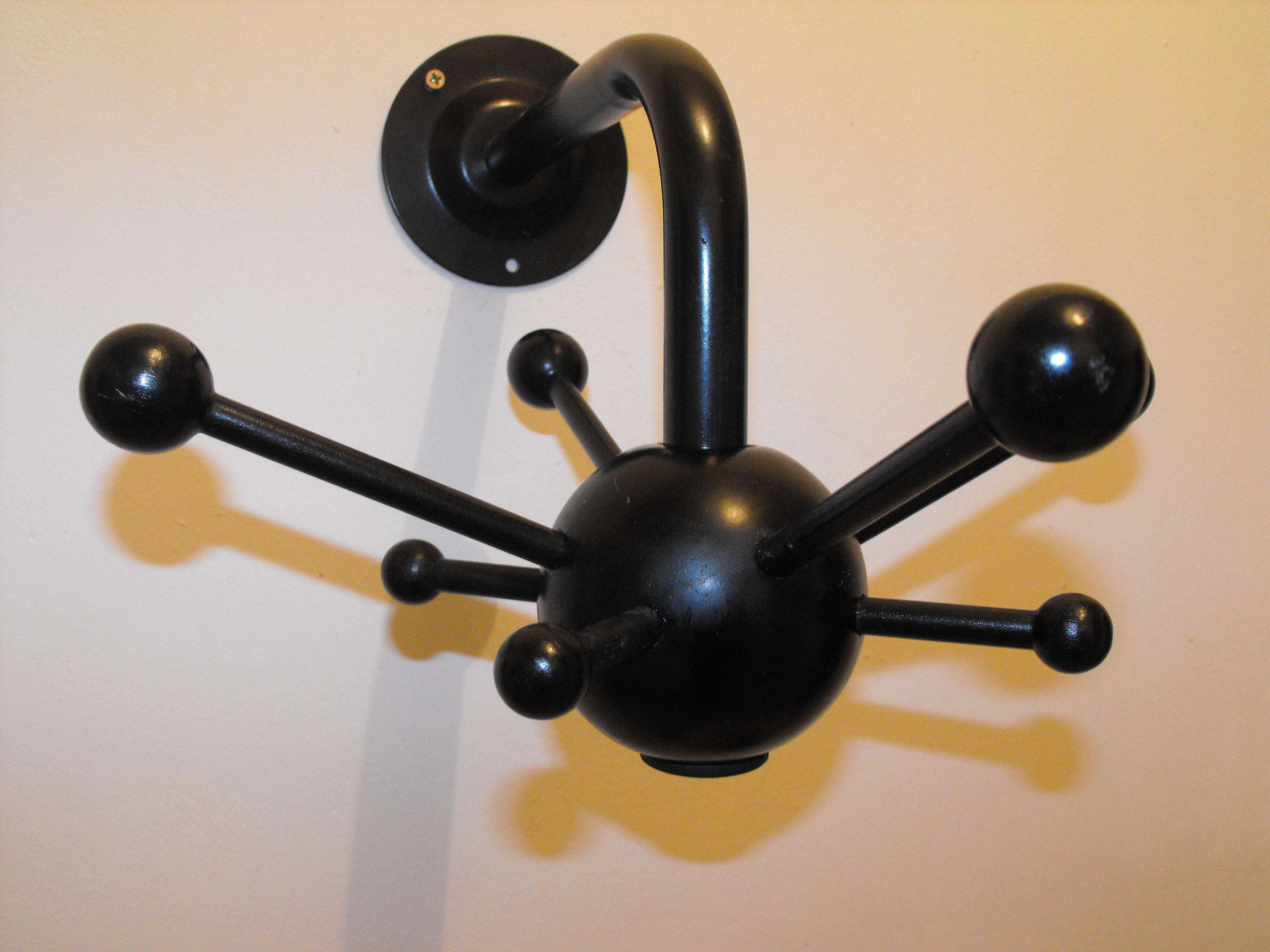 Wall coat rack