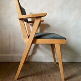 Renovated bridge armchair