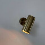 Applique vintage laiton orientable, France, 1950