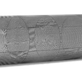 Sydney Cash design in year 2000 for Moma New York glass vase optical art