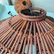 Rattan pendant light