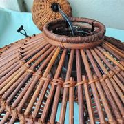 Suspension en rotin