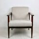 Vintage Light Grey Easy Chair, 1970s