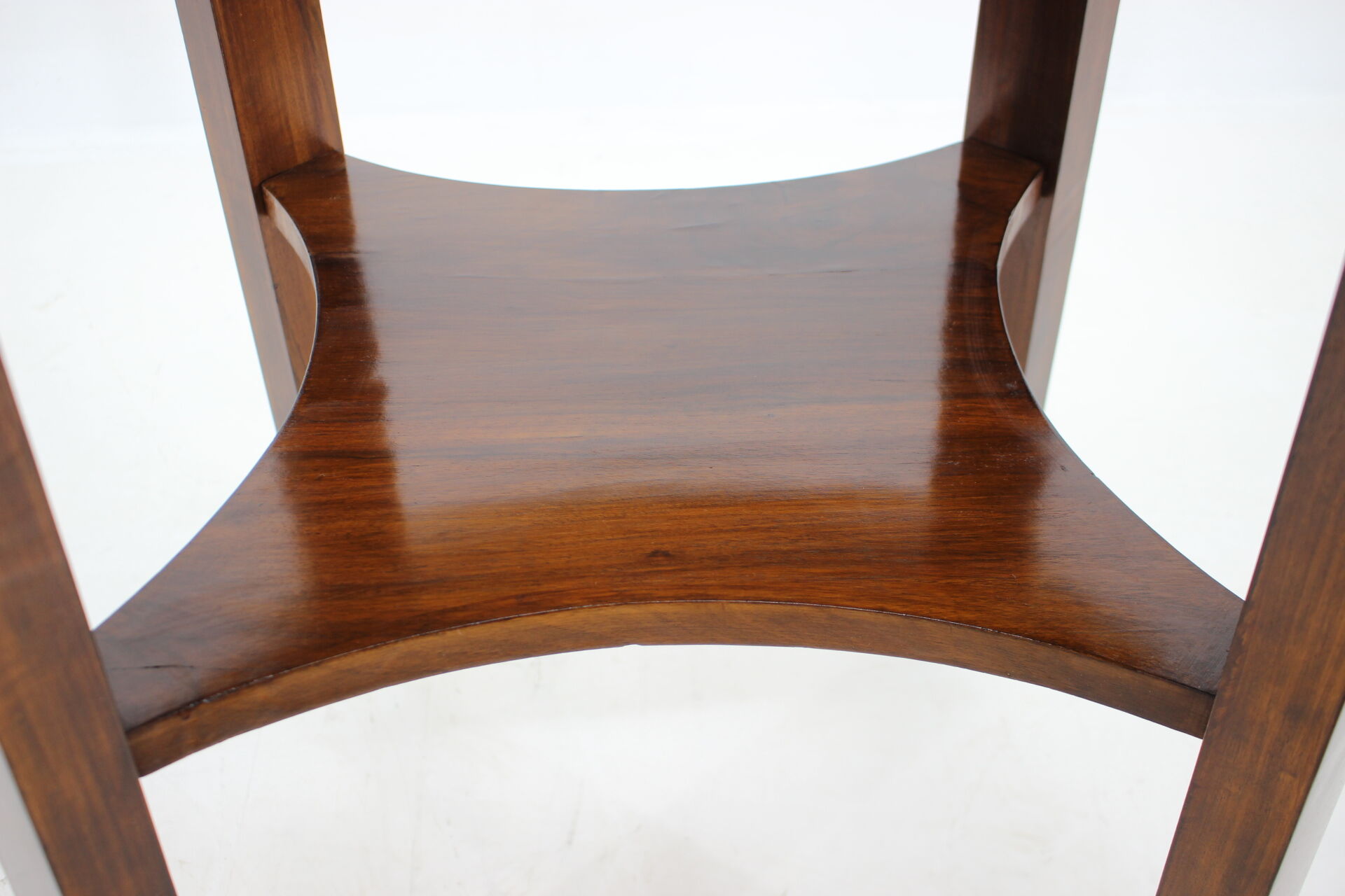 1910s office armchair J&J Kohn Nr.704 and side table,Czechoslovakia