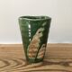 Green vase