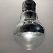 Industrial Italian Chrome Light Pendant 1990’s