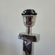 Large chrome lamp base