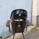 Vintage 50s hairdresser chair