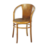 Armchair fischel curved wood 1920 bistrot austria