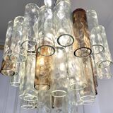 Vintage Murano Glass Tronchi Chandelier
