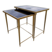 Nesting side coffee table