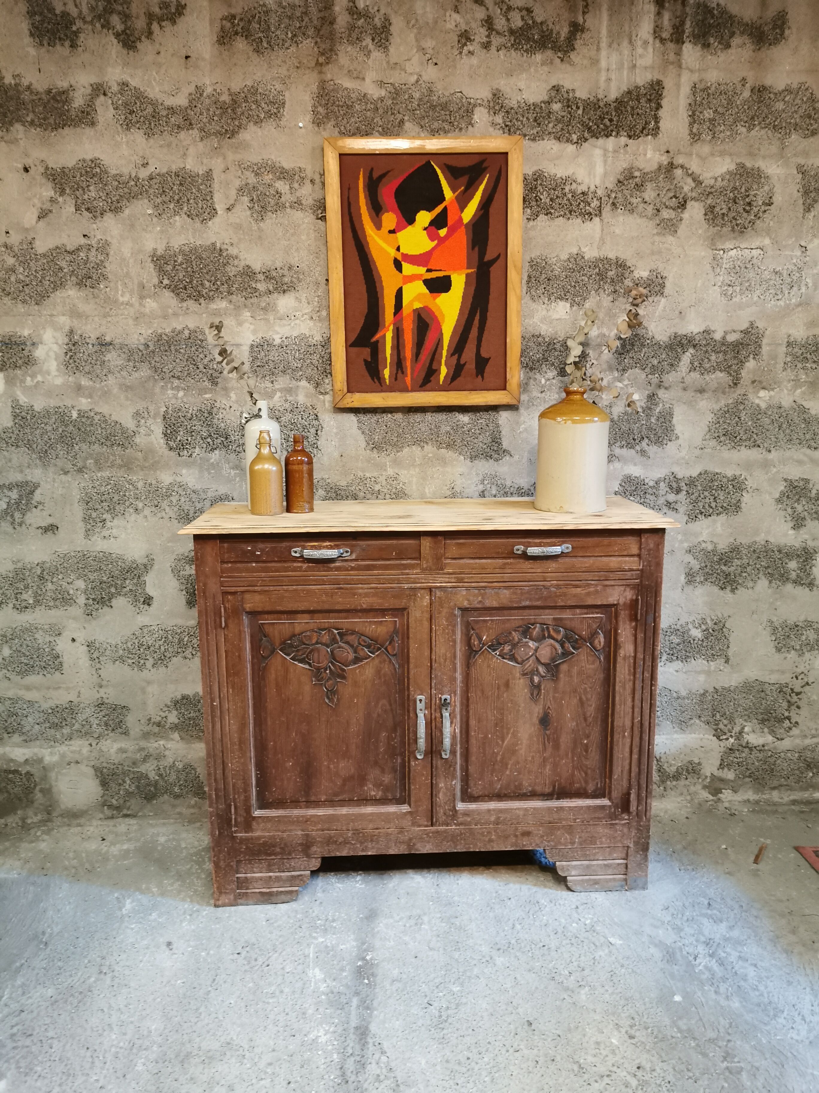 Art Deco wooden buffet