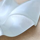 Empty pocket cup in pearly glass signed Pierre Cardin, 1970s