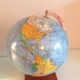 Globe in cardboard Girard and Barrere / vintage years 50-60