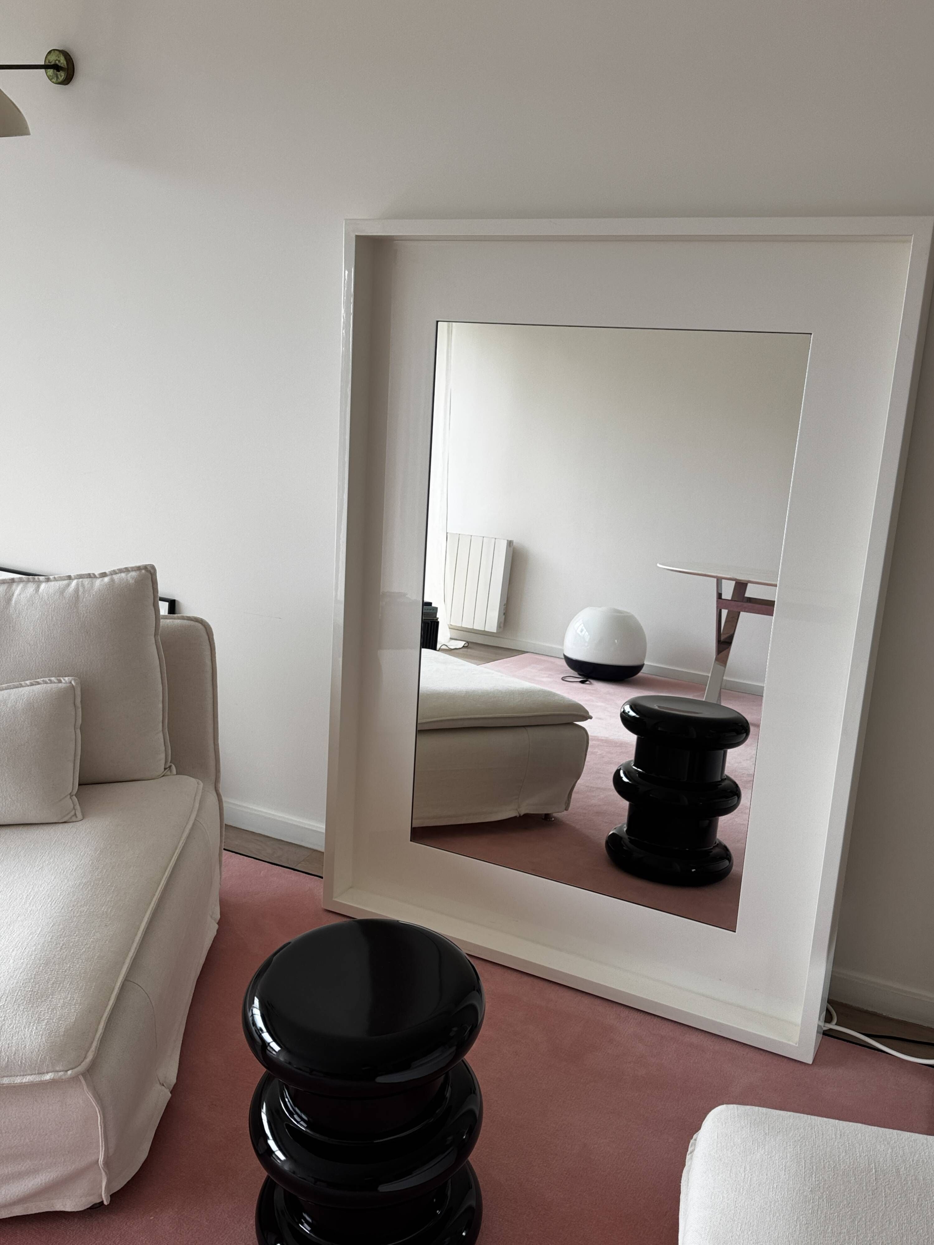 Large architectural mirror India Mahdavi