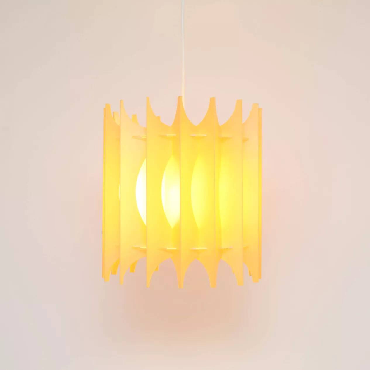 Facette lamp, design by Gunner Jensen, Sweden, 1970s