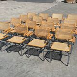 Chair model Cesca by Marcel Breuer with armrests B64