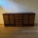 Rattan sideboard