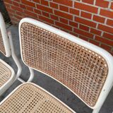 Set of 4 Cesca Model chairs by Marcel Breuer