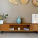 Vintage wooden sideboard (shallow)